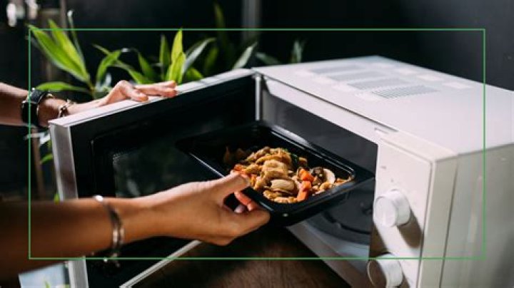 Cook in a microwave in slang