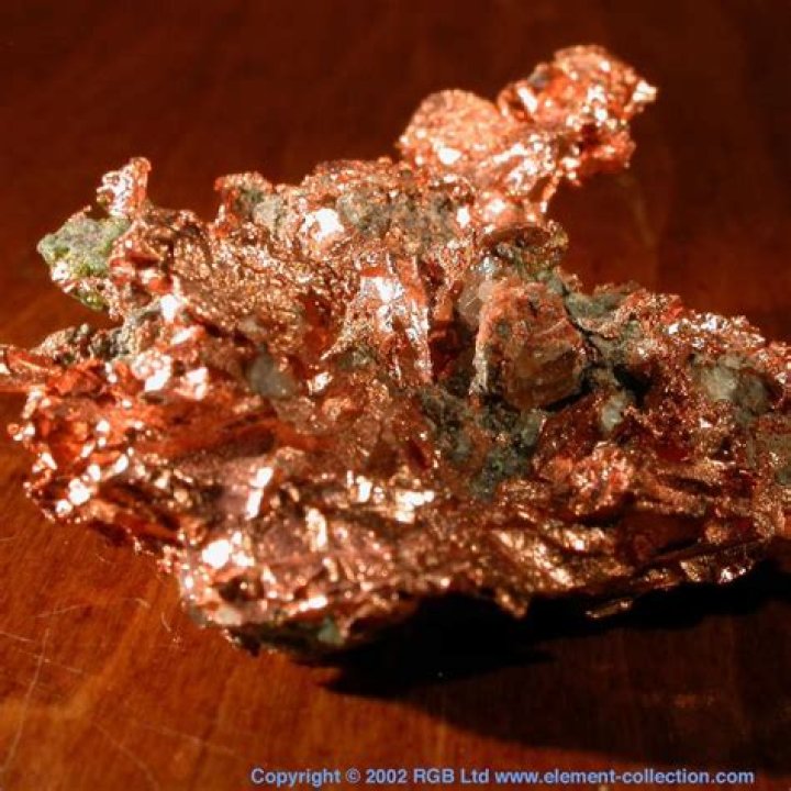Copper ___ (any mineral that's mined for its copper)