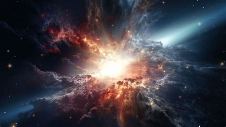 Cosmic explosion