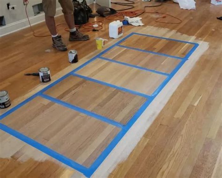 Covering for a hardwood floor