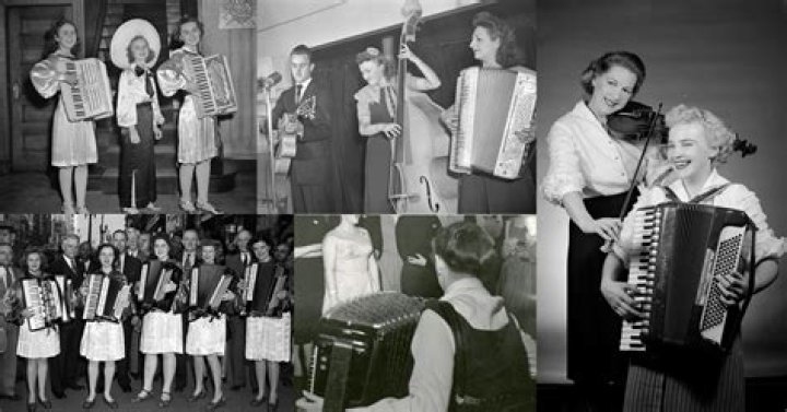 Dance accompanied by an accordion