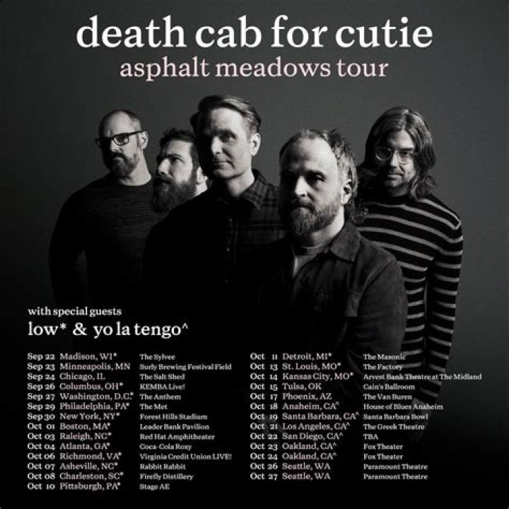 Death ___ for Cutie (band with the new album Asphalt Meadows)