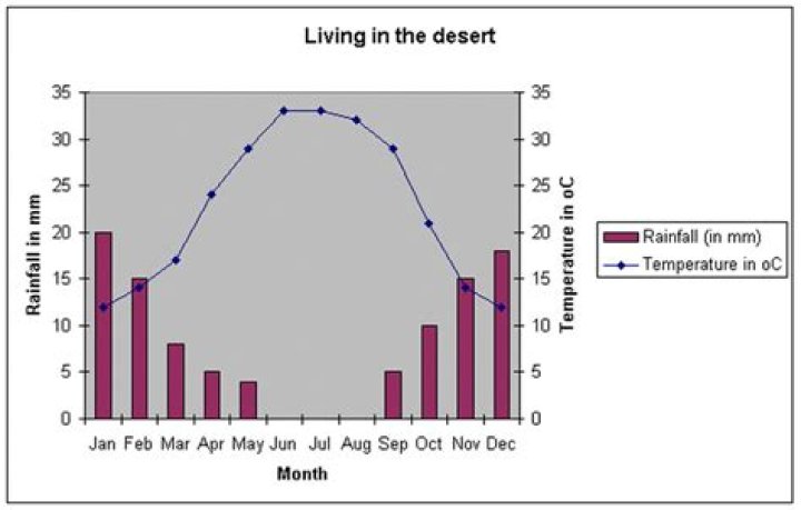 Description of desert climate