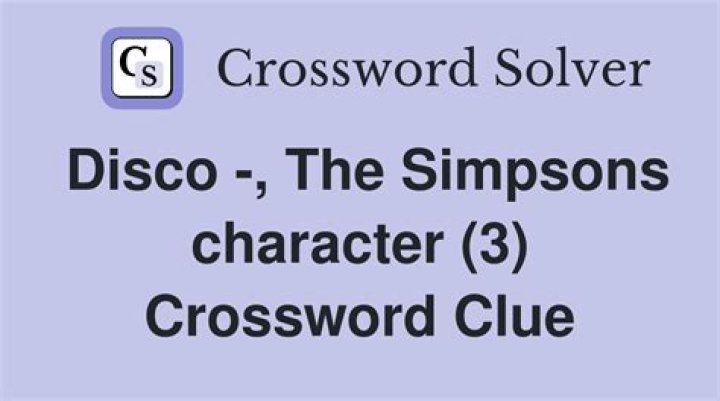 Disco ___ (The Simpsons character)