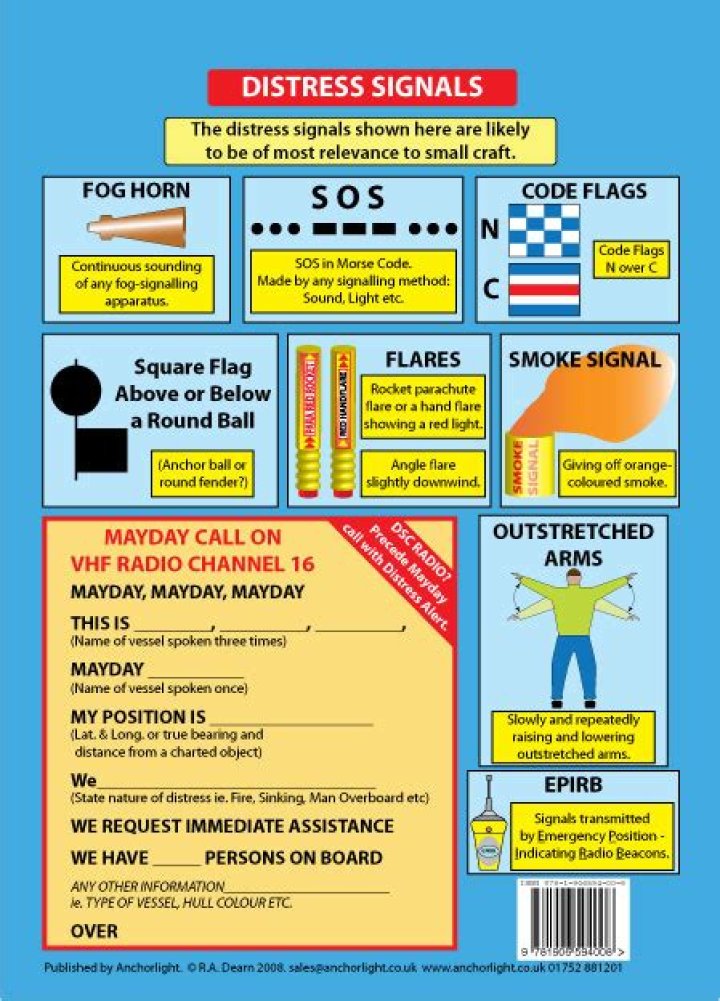 Distress call at sea