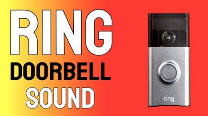Doorbell sound