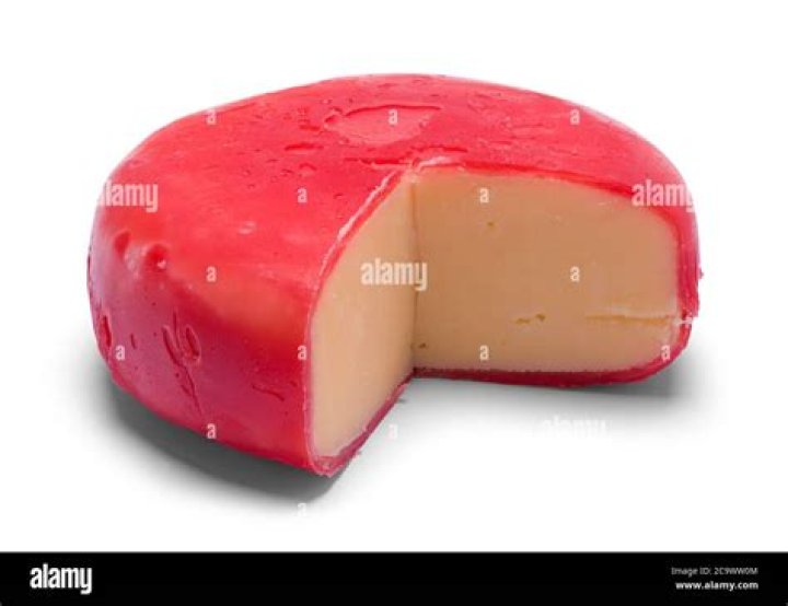 Dutch cheese often covered in red wax