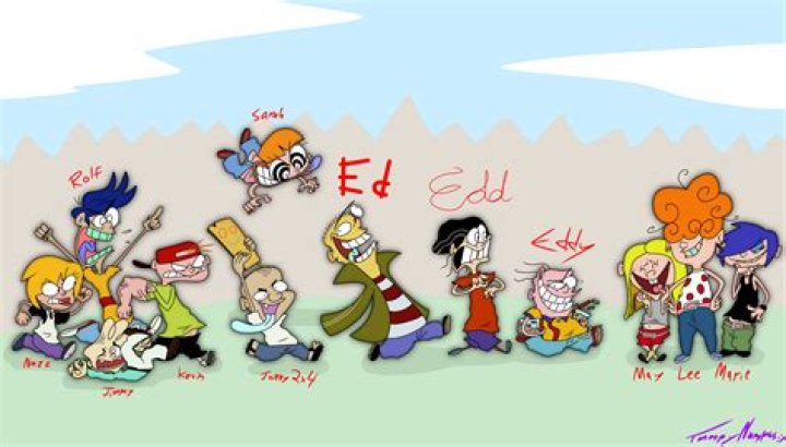 Ed ___ n Eddy (classic cartoon with characters showing off candy-colored tongues)