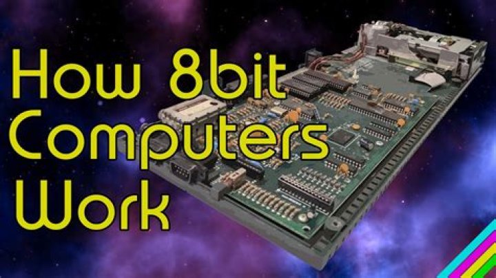 Eight bits on a computer