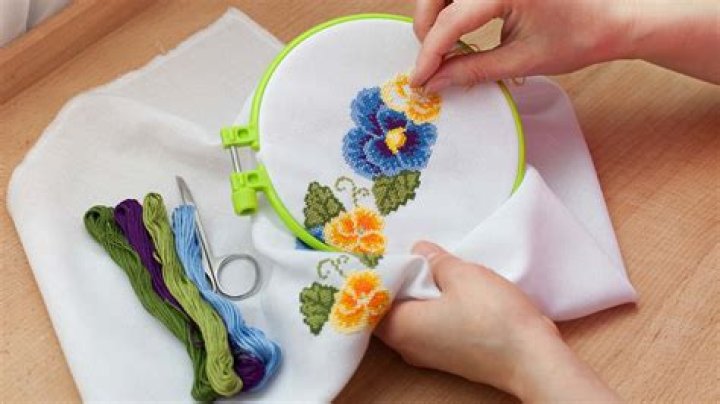 Embroidery material