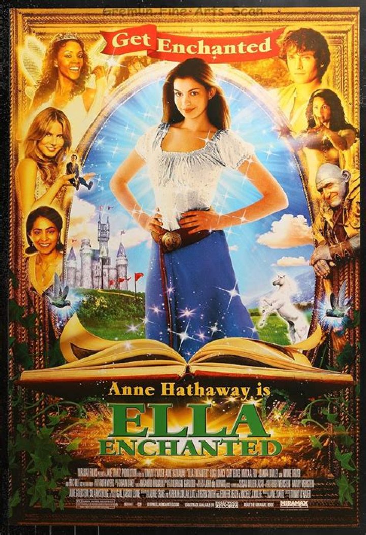 ___ Enchanted (2004 Anne Hathaway movie based on a kids' book)