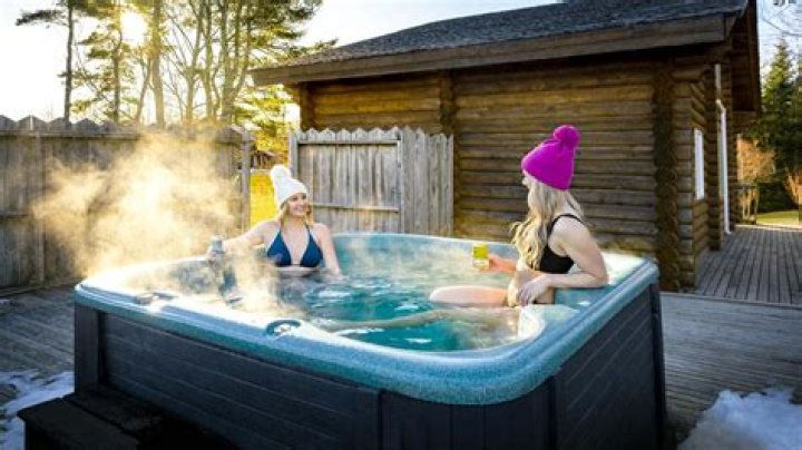 Enjoy a hot tub