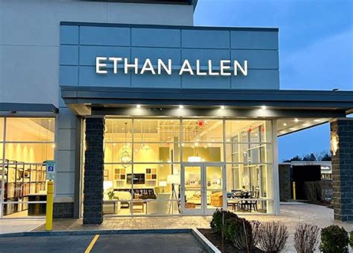 Ethan ___ (furniture store chain)