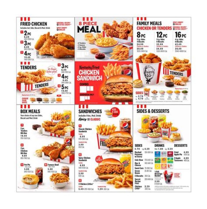 Fast food chain that offers a 10 Piece Feast