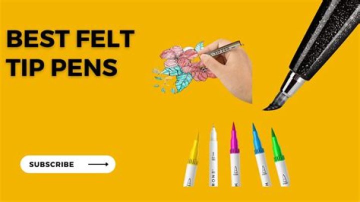 Felt-tipped writing implement