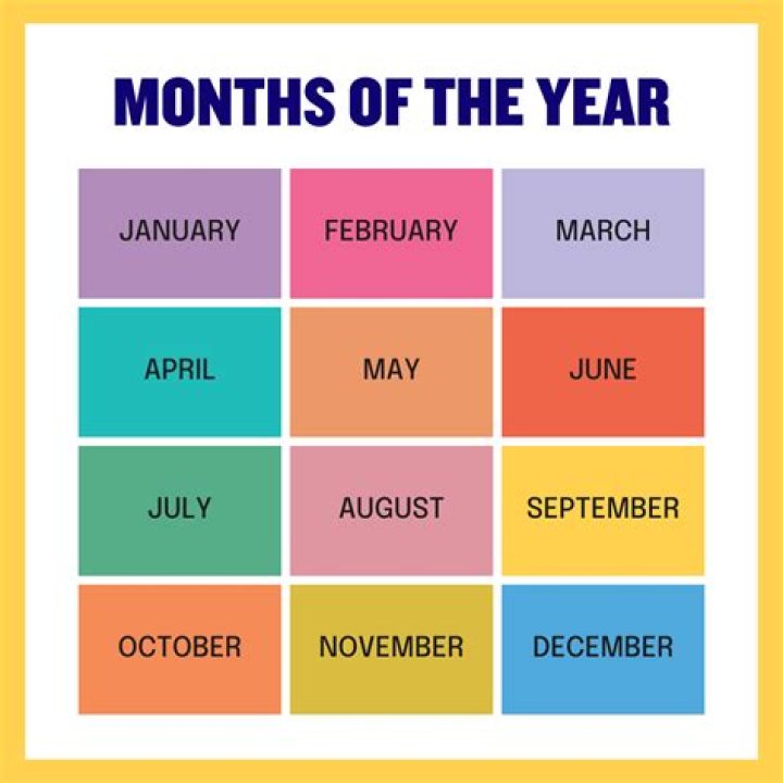 Fifth month of the year