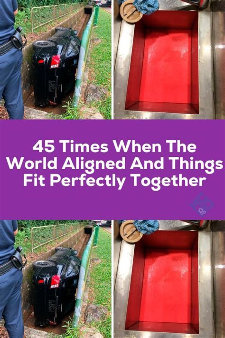 Fit perfectly together