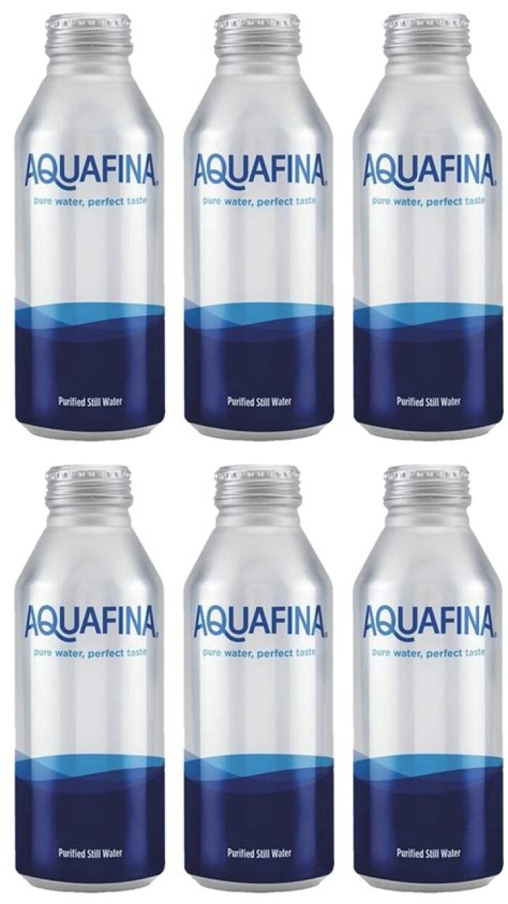 Flaw in an aluminum can