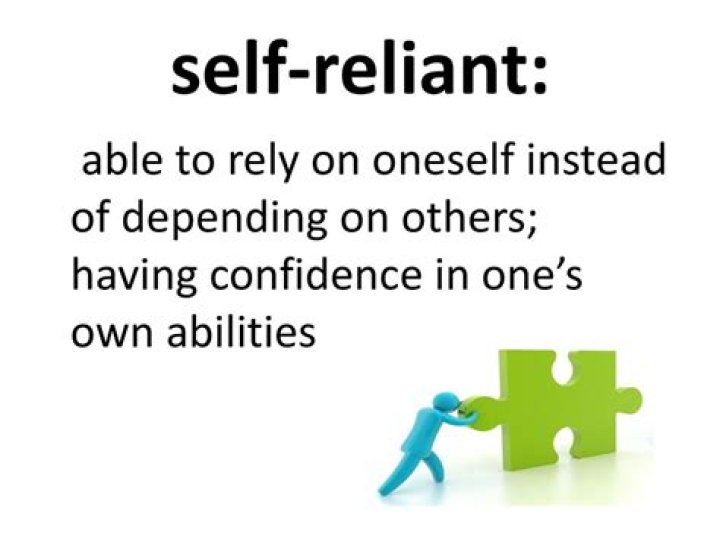 ___ for oneself (be self-reliant)