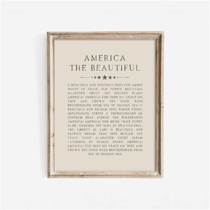 For ___ waves of grain ... (America the Beautiful lyric)