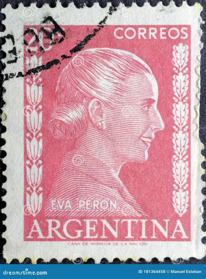 Former Argentine First Lady Perón