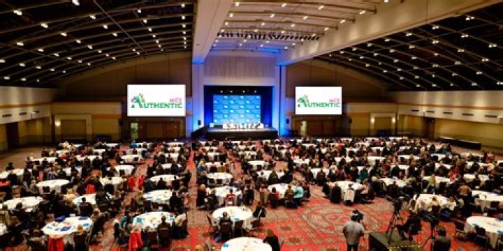 Free stuff at a corporate event