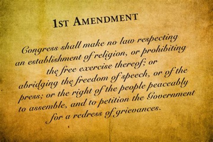 Freedom Of ___ (First Amendment Right)