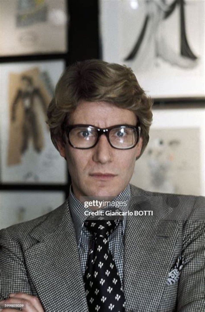 French fashion designer ___ Saint Laurent