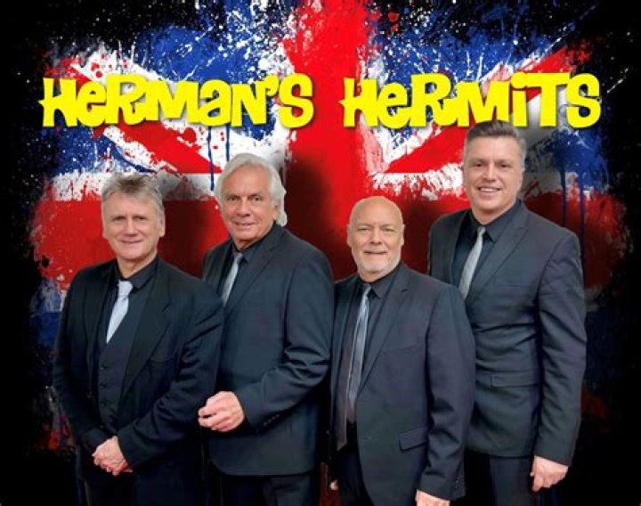 Front man for the British Invasion group Herman's Hermits: 2 wds.