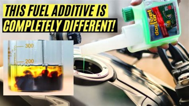 Fuel additive with the slogan the racer's edge