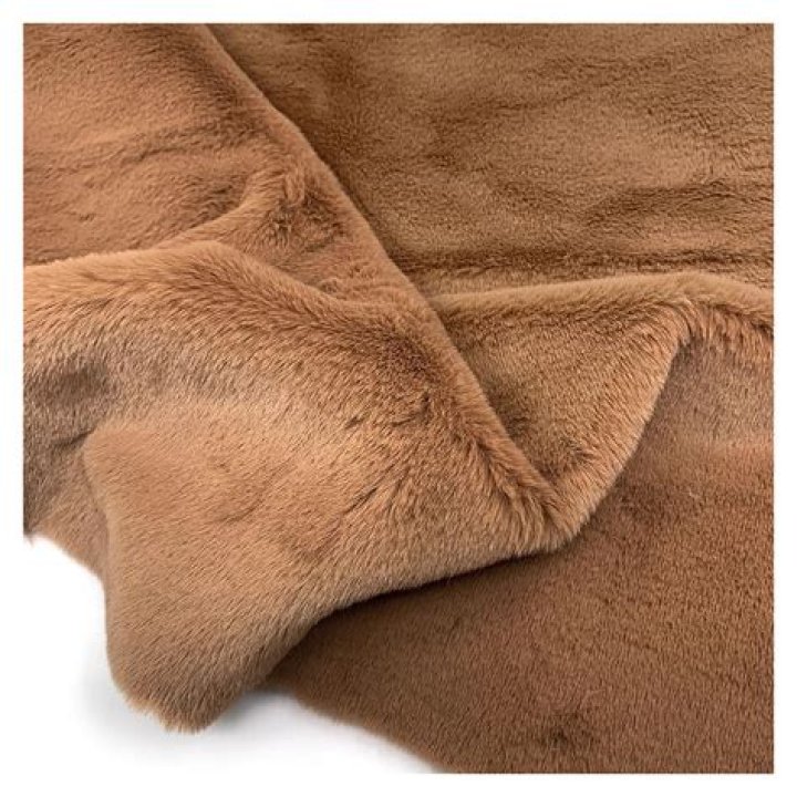___ fur (plush fabric that might look like mink)