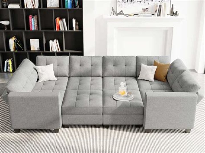 Furniture pieces that may be sleeper or sectional
