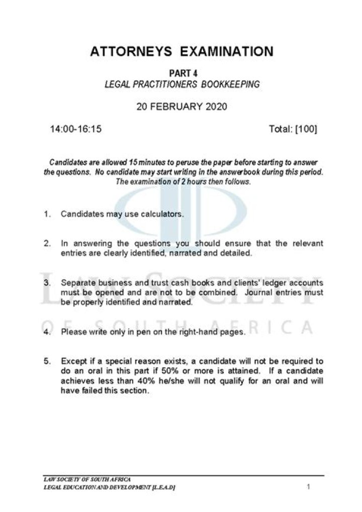 Future attorney's exam: Abbr.