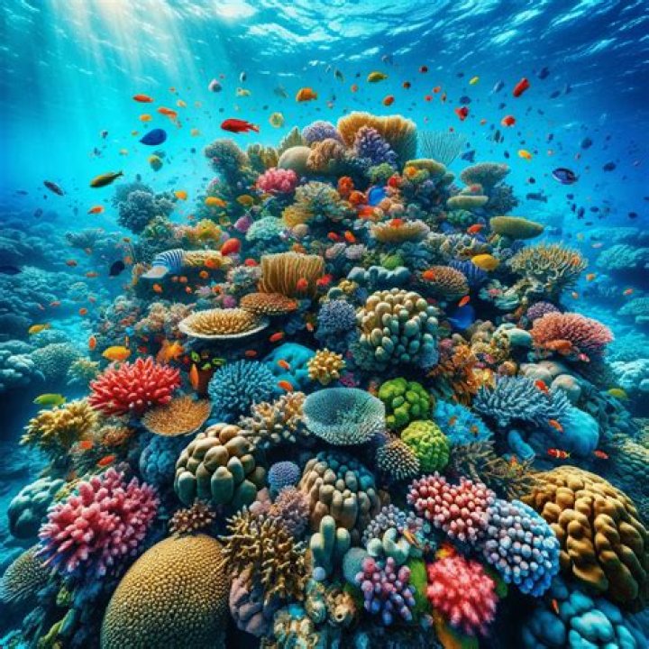 Gear used while exploring a coral reef