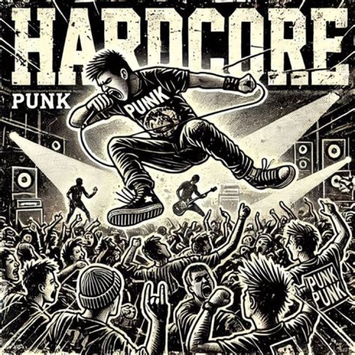 Genre that started as an offshoot of hardcore punk