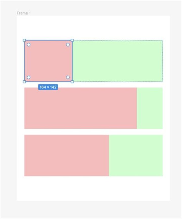 Get larger horizontally