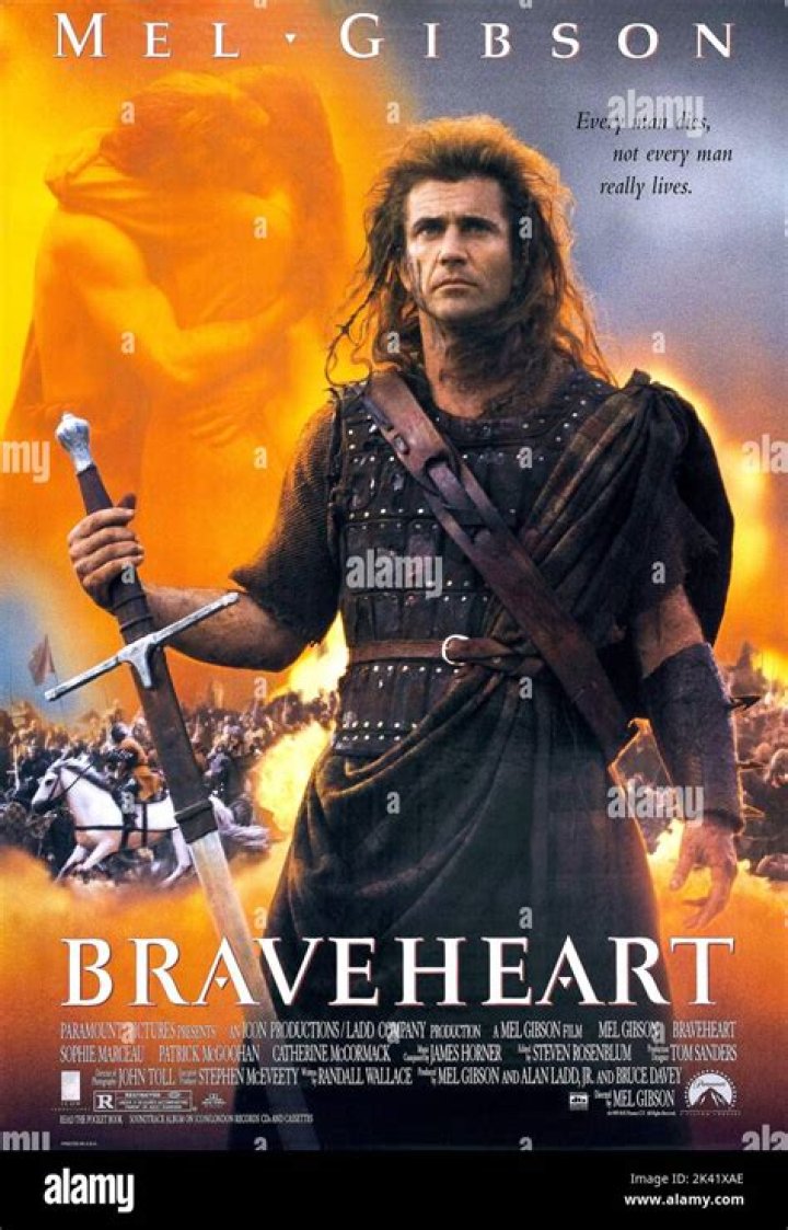 Gibson who starred in Braveheart