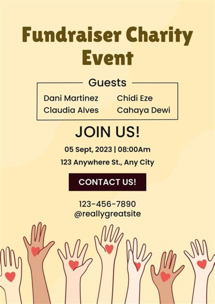 Give money to a fundraiser