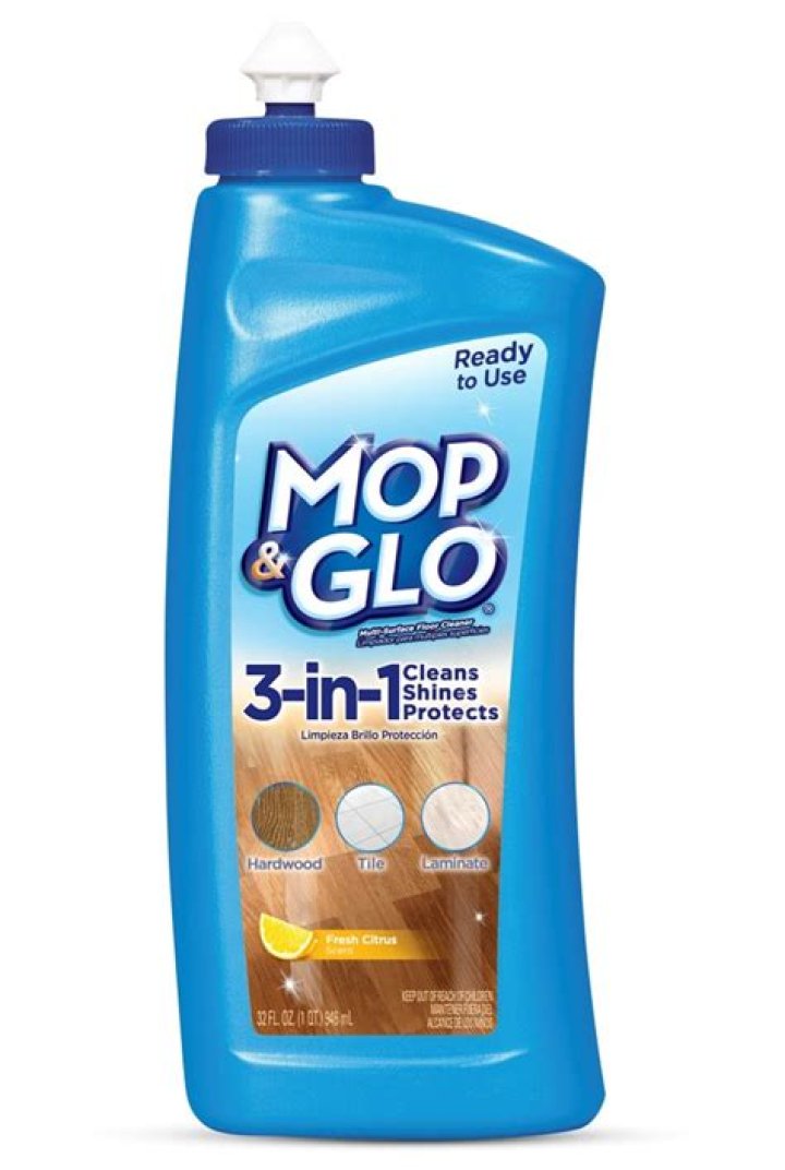 ___ & Glo (brand of floor cleaner)