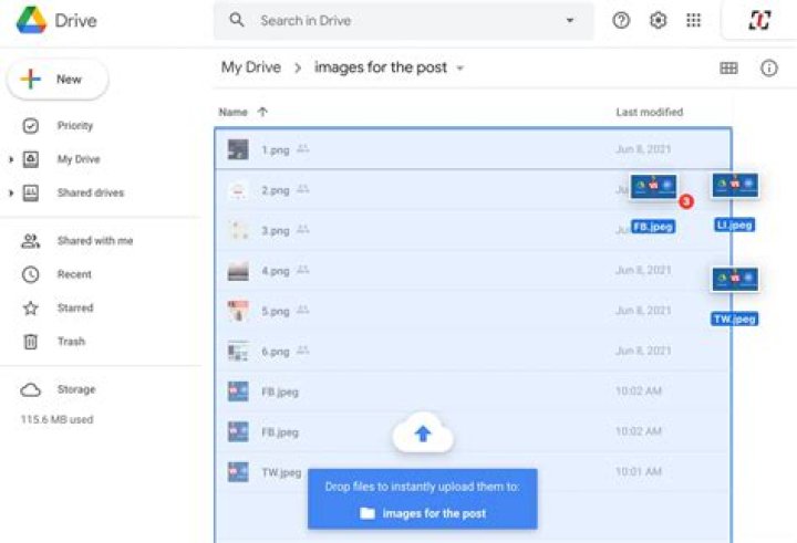 Google Drive upload for short