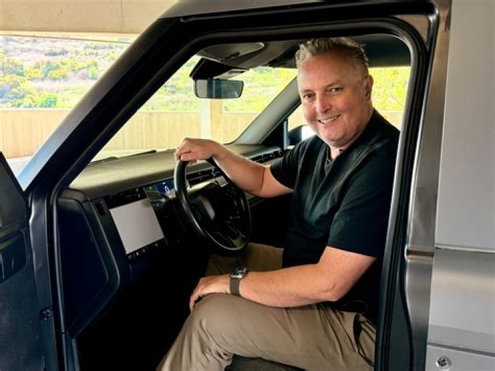 Got behind the wheel