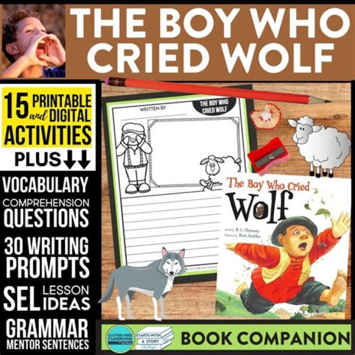 Greek author of fables like The Boy Who Cried Wolf