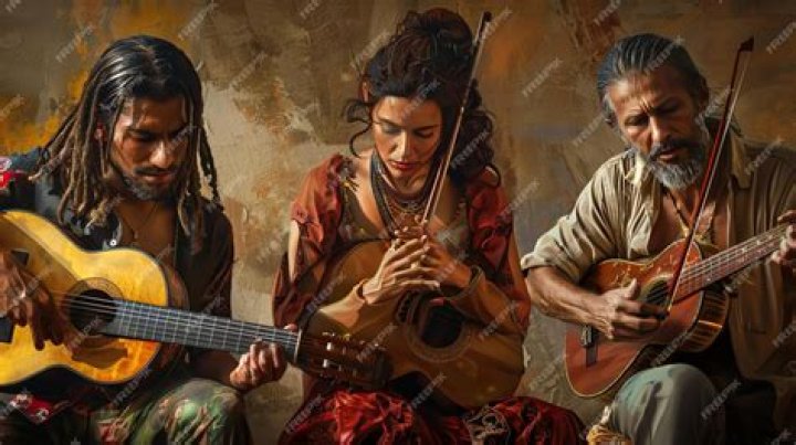 Group of three musicians