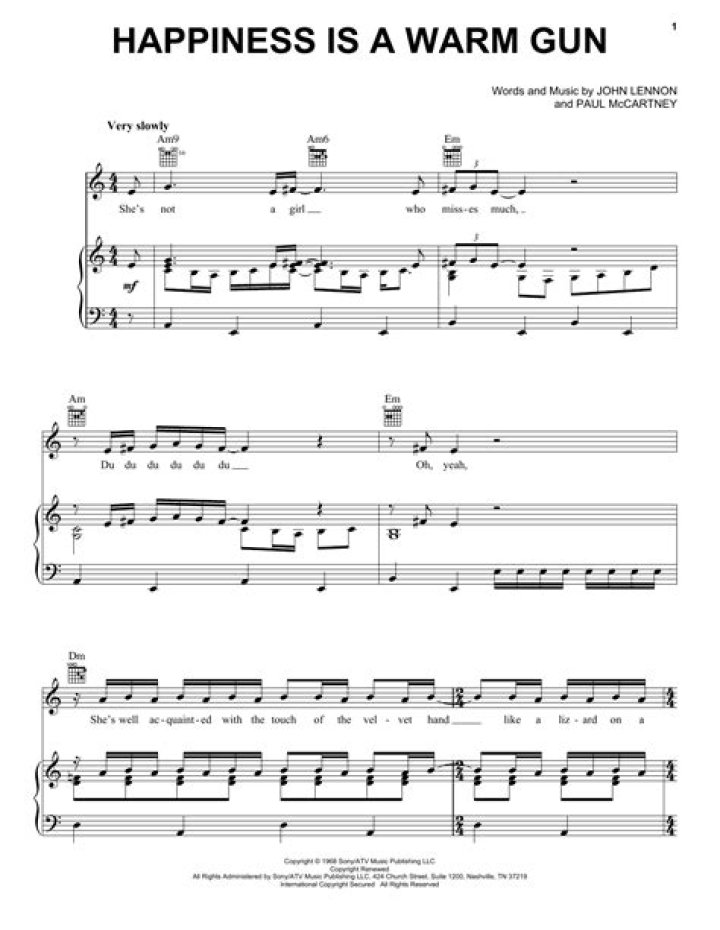 Happiness Is a ___ Gun (Beatles song)