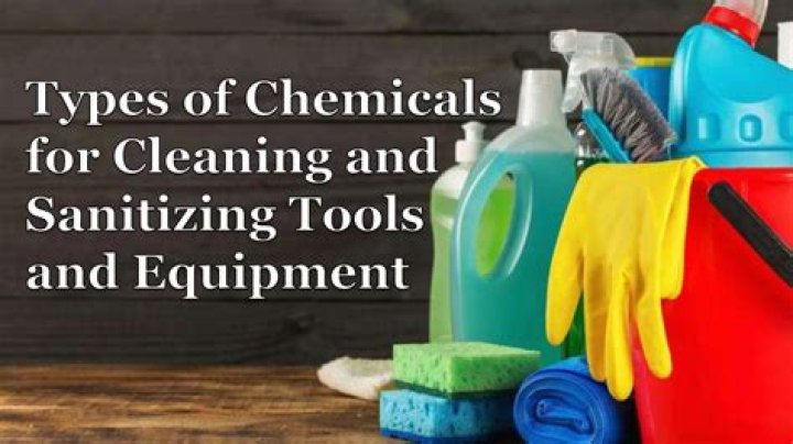 Harsh chemical used for cleaning