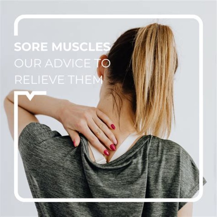 Have sore muscles
