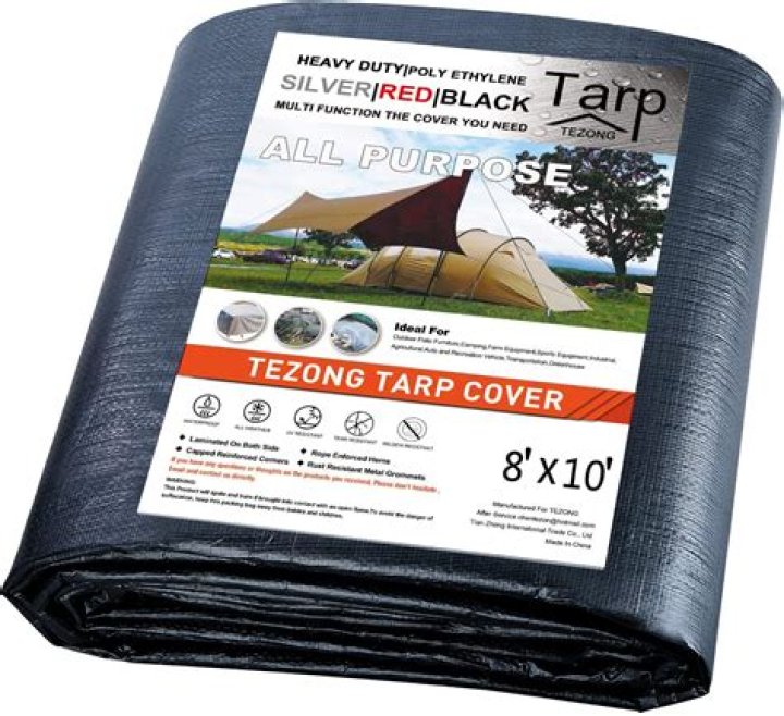 Heavy-duty waterproof covering