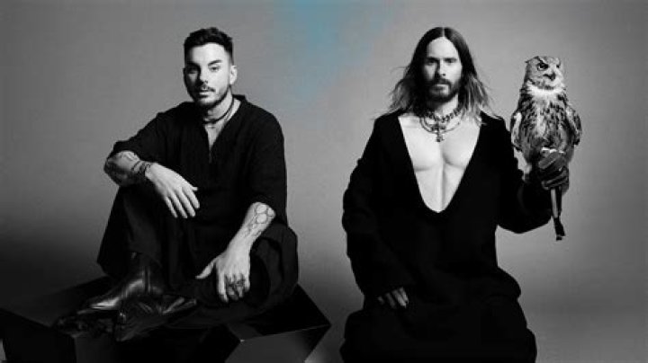 House of Gucci actor and lead singer of the band Thirty Seconds to Mars: 2 wds.