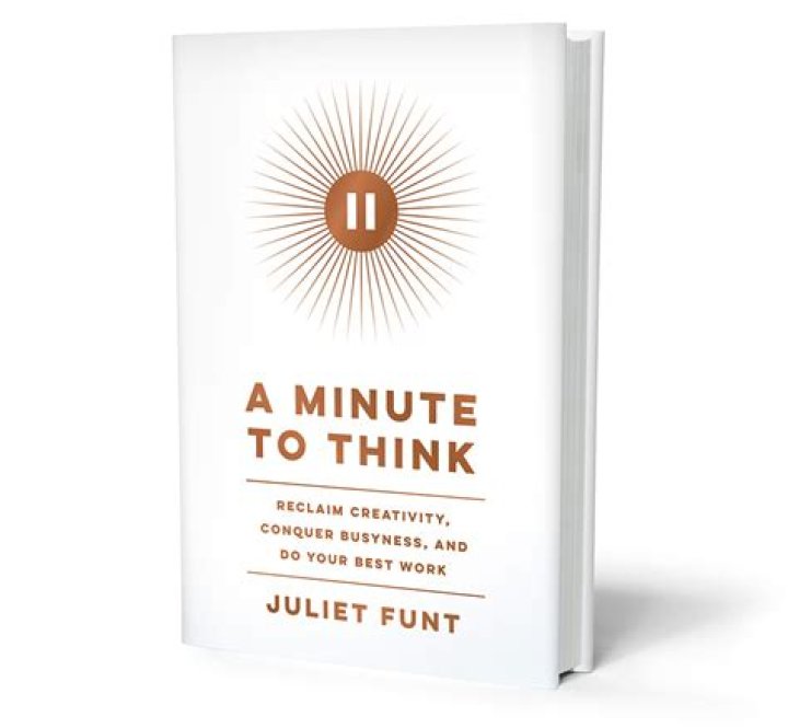 I ___ a minute to think