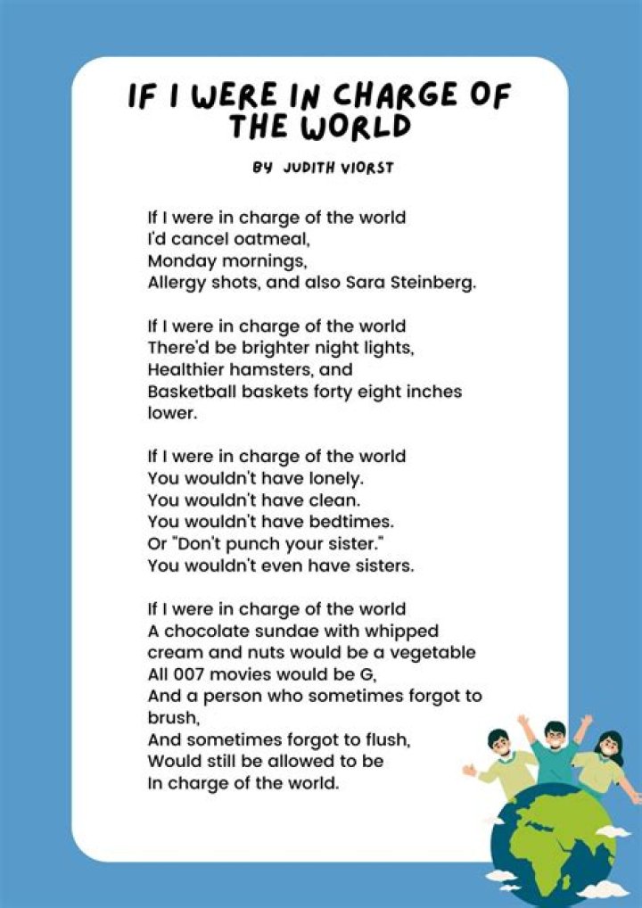 If it was ___ me ... (If I were in charge ...): 2 wds.